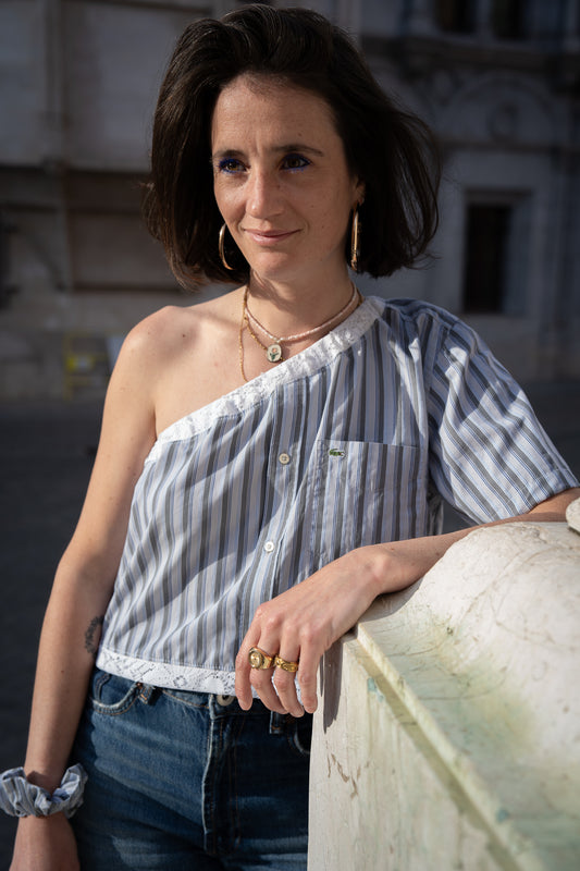 Chemisette upcyclée